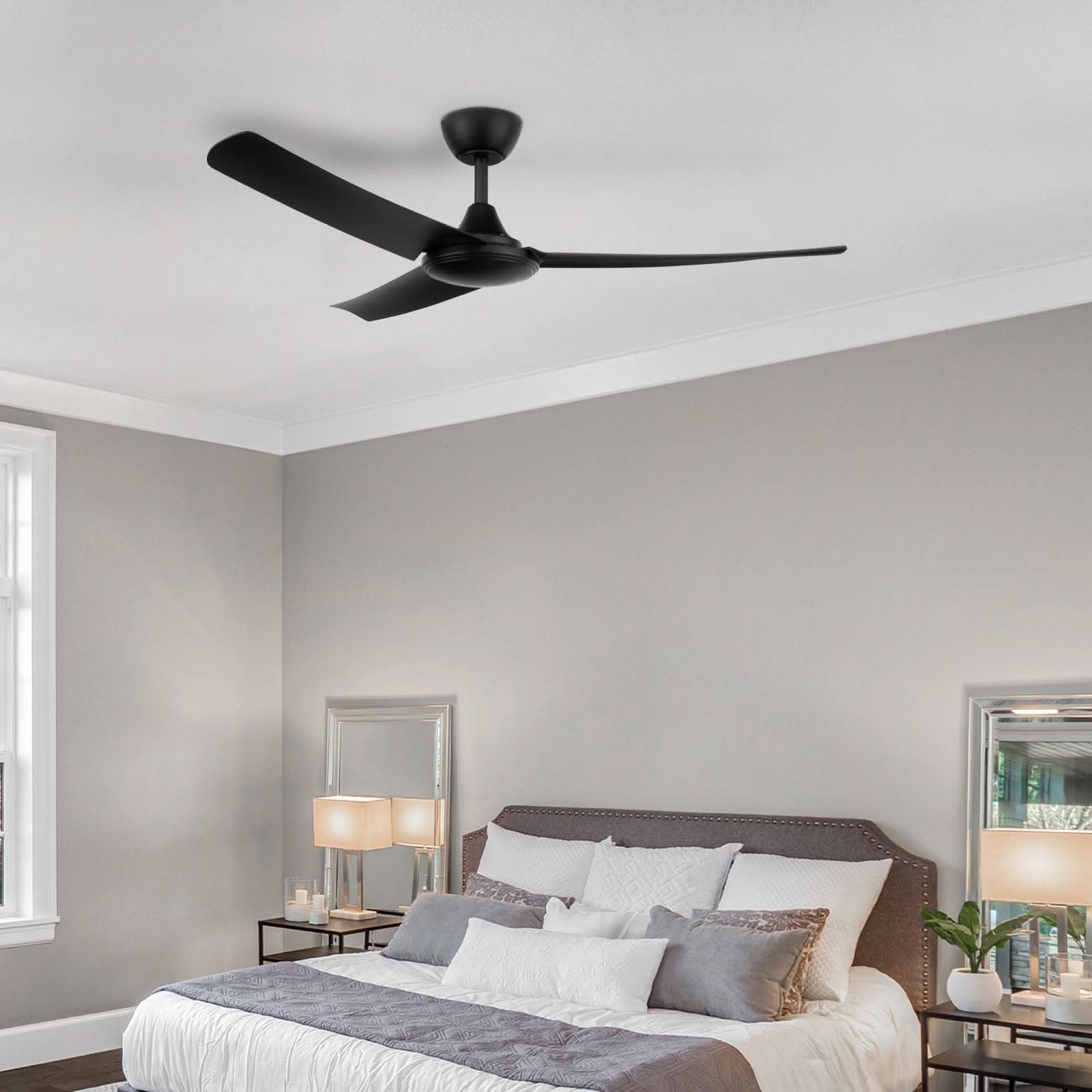 Brilliant Duque Black 132cm DC Ceiling Fan With Remote - Image 6
