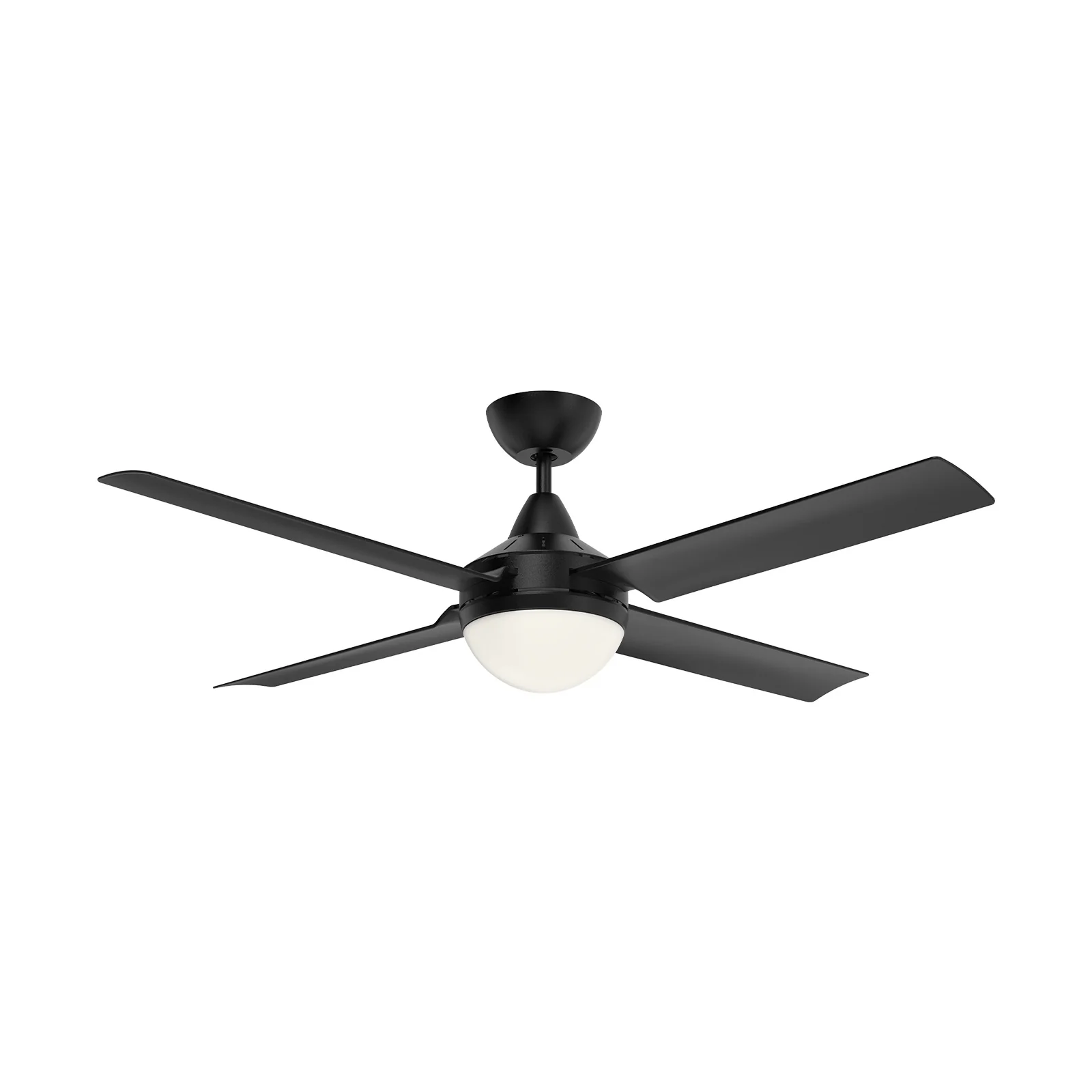 Brilliant 52” AC Black Cairns Ceiling Fan With B22 Light - Image 3