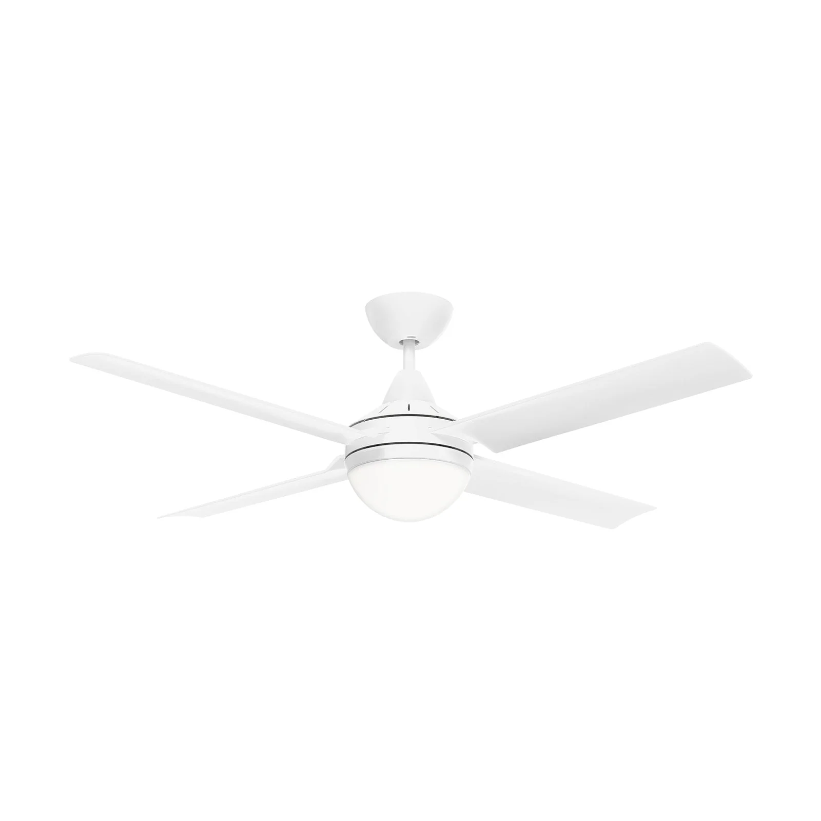 Brilliant 48” AC White Cairns Ceiling Fan With B22 Light - Image 3